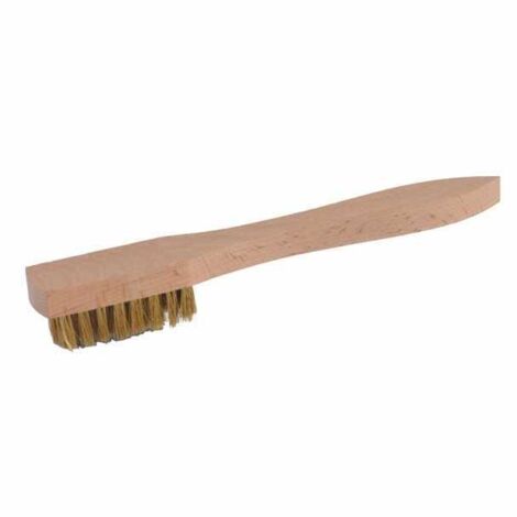 Cepillo de latón para velas 5 cabezas de madera Excel 09156