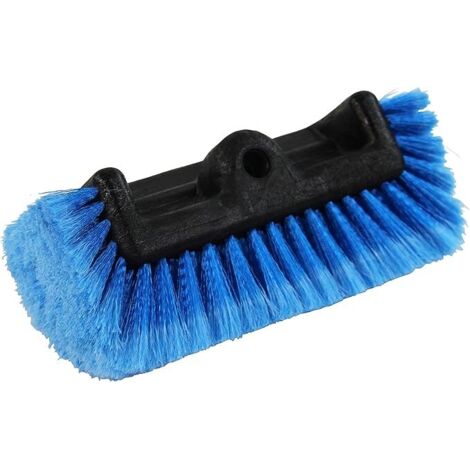 Cepillo de lavado doble Quadri-Faces - Longueur 30 cm, Bleu