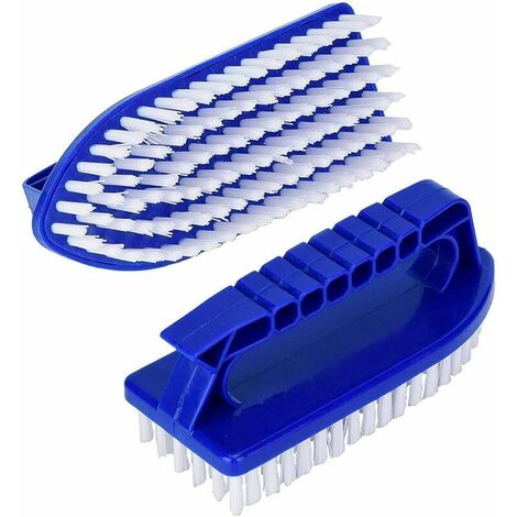 Cepillo de limpieza de plástico para piscina, 2 uds., cepillo para piscina, suministros de limpieza de pared para piscina