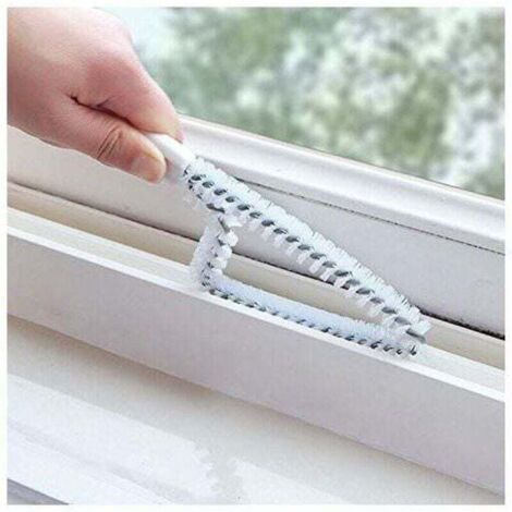 Cepillo de limpieza de rieles Xuanran, XU, multiusos para ventanas y puertas corredizas, herramienta de calidad profesional, afilado y preciso, mango antideslizante, materiales duraderos - KZQ