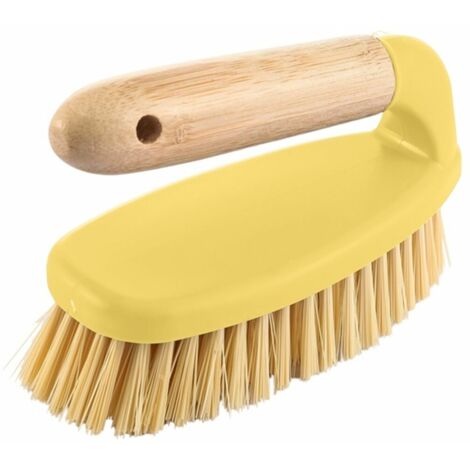 Cepillo de Limpieza DKD Home Decor Natural Bambú PE