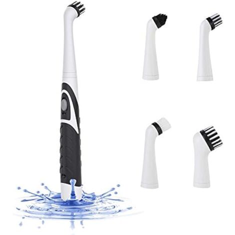 Cepillo de limpieza eléctricoZOLGINAH , cepillo de limpieza eléctrico 4 en 1 para el hogar, baño, cocina, bañera