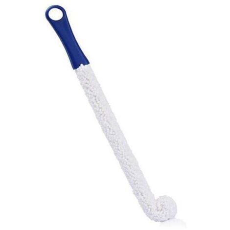 Cepillo de limpieza multifuncional sin curvatura, estropajo con punta de espuma suave, para botellas de vino tinto y decantadores, cepillo para lavar copas.