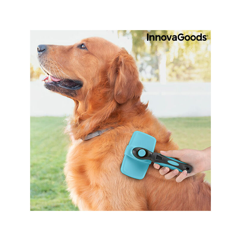 

Cepillo de Limpieza para Mascotas con Púas Retráctiles Groombot InnovaGoods