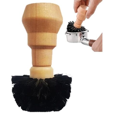 Cepillo de limpieza para molinillo de café Cepillo de limpieza para máquina de espresso Cepillo para apisonar café Herramienta de limpieza para máquina de café