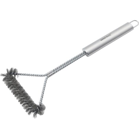 Cepillo de limpieza para parrilla, acero inoxidable, KINGHOFF KH-1915