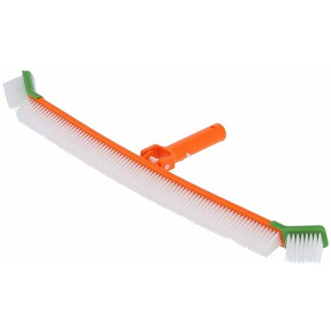Cepillo de pared para piscina, pequeño cepillo de limpieza limpio y ordenado para piscinas subterráneas y subterráneas y también adecuado para aguas termales