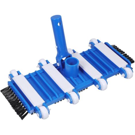 Cepillo de piscina reforzado de 14 pulgadas, manual, piezas para limpieza de piscinas