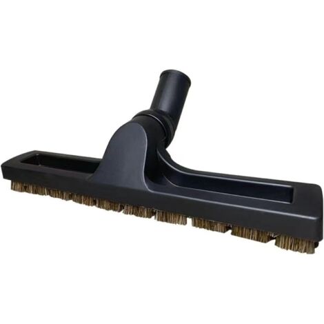 Cepillo de piso giratorio de 360°, accesorio universal para aspiradora de 12 pulgadas, cepillo de piso de 1,25 pulgadas y 32 mm