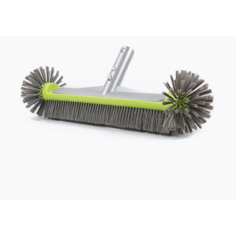 Cepillo de repuesto para piscina de 45 cm, accesorio para limpieza de paredes de piscina, fácil instalación, cerdas hemisféricas