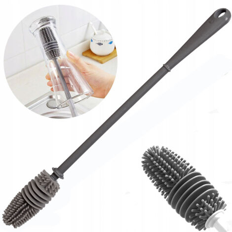 CEPILLO DE SILICONA PARA BOTELLAS
