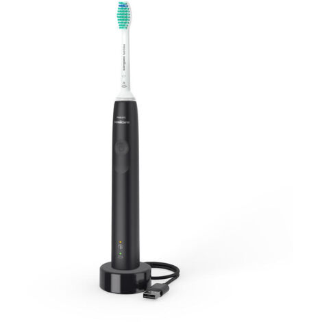 CEPILLO DENTAL PHILIPS HX3671/14 NEGRO, SERIE 3100, LIMPIEZA ANTIPLACA