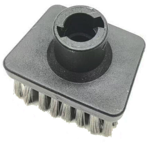 Cepillo en T con cerdas de acero Kärcher Steam T-Brush - Accesorio compatible con el generador de vapor Kärcher SC1-5 - x1 Cepillo en T con cerdas de acero