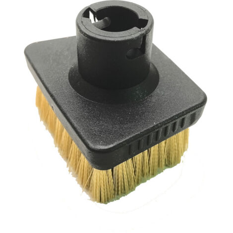 Cepillo en T con cerdas de cobre Kärcher Steam T-Brush - Accesorio compatible con el generador de vapor Kärcher SC1-5 - x1 Cepillo en T con cerdas de cobre