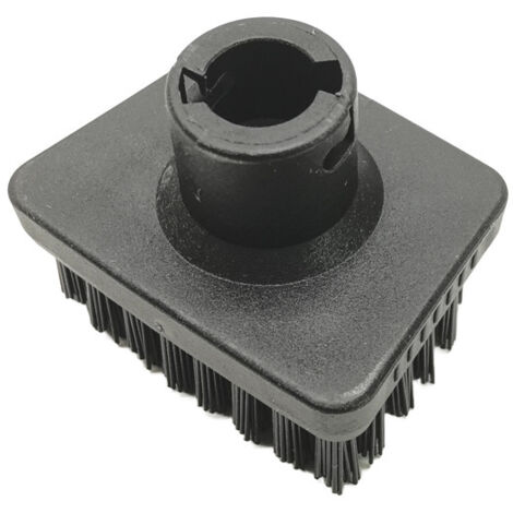 Cepillo en T de cerdas negras Kärcher Steam T-Brush - Accesorio compatible con el generador de vapor Kärcher SC1-5 - x1 Cepillo en T de cerdas negras