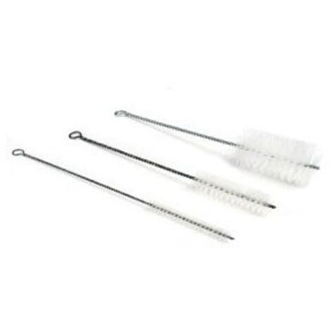 CEPILLO ESPIRAL NYLON BLANCO Ø 15 X 100 LONGITUD UTIL / 310 LONGITUD TOTAL - LNY 0015