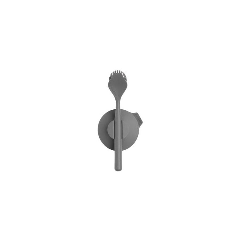 

Cepillo fregaplatos con soporte ventosa Gris Oscuro - Brabantia