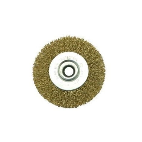 Cepillo Industrial Circular Amoladora 100X0,3 Mm Metal Nivel