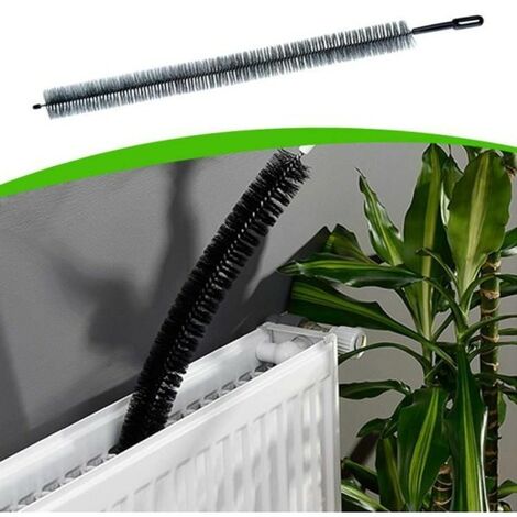 LiangMai Cepillo del radiador de 120 cm para radiadores de panel, flexible,  cepillo de limpieza del radiador para reducir los costes energéticos,  cepillo de calefacción largo para cada radiador : : Bricolaje