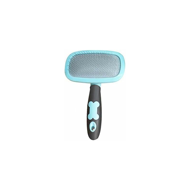 

Cepillo para perros y gatos Peine de aseo para perros y gatos con cerdas largas y cortas