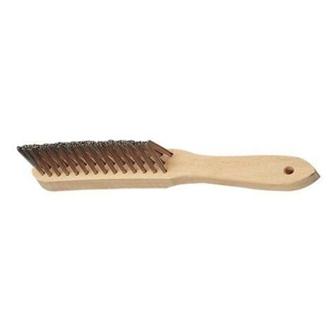 Cepillo Man Soldadura Angula 3 Hiler 295Mm M/Mad Pua Ac/Inox
