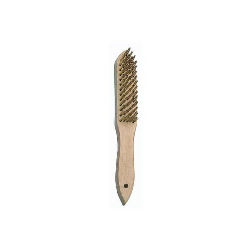 

Cepillo Alambre 50801-4 Mango Madera Latonado - Bellota