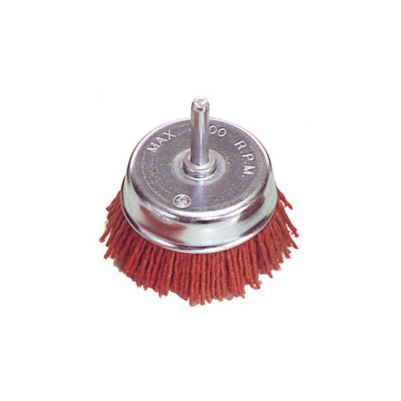 

Cepillo nylon taza 75 mm. 1/4'.