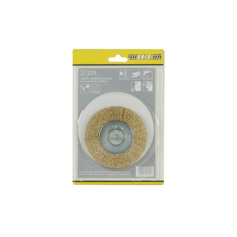 

Cepillo Metalico Brico Re.100 2-231