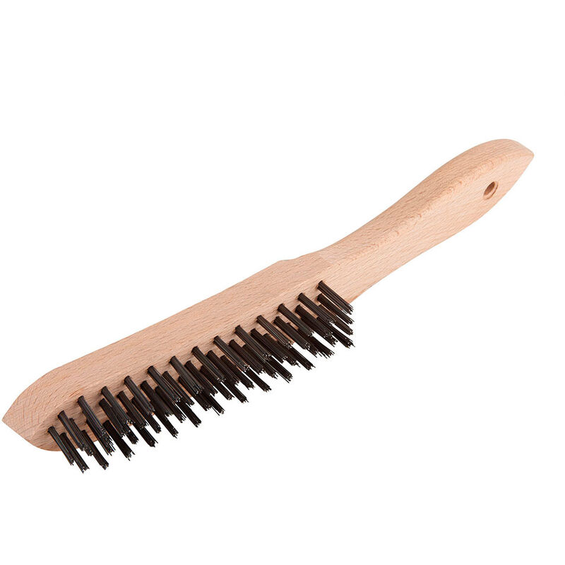 

Cepillo metálico de mano, acero, 4 filas, mango de madera 2722000 - Wolfcraft