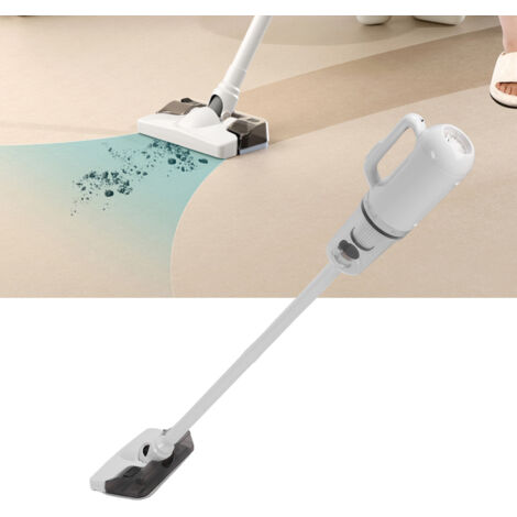 Cepillo para aspiradora inalámbrica con función de fregado – Combinación 3 en 1 (30000 Pa, 43000 rpm, 120 W, batería de 6000 mAh) – ABS – 225 x 160 x 1080 mm – Juego de 12 piezas