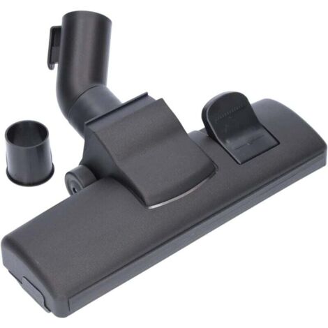 Cepillo para aspiradora KZQ 1 pieza, universal, 35/32 mm, de plástico, con 2 ruedas, toma de alambre para alfombras y adaptador, apto para aspiradoras AEG, Siemens, Miele, Bosch, etc.