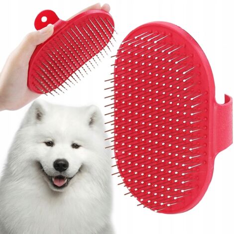 Cepillo para cepillar animales rojo (200) GABA