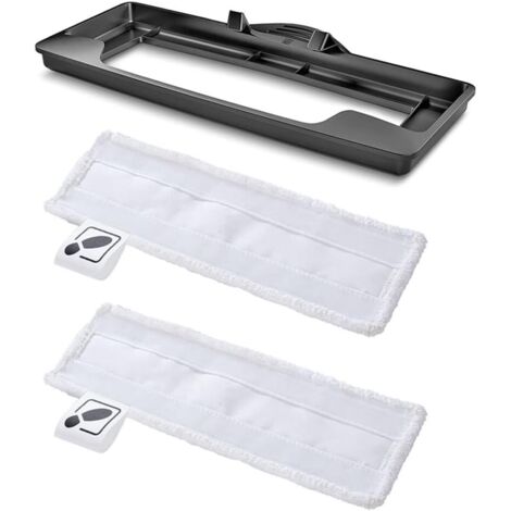 Cepillo para limpieza de alfombras para Karcher, bastidor de planchado a vapor Karcher SC1-5 EASYFIX serie 2.863-269.0, bastidor de planchado a vapor Karcher 1 + etiqueta blanca larga 2