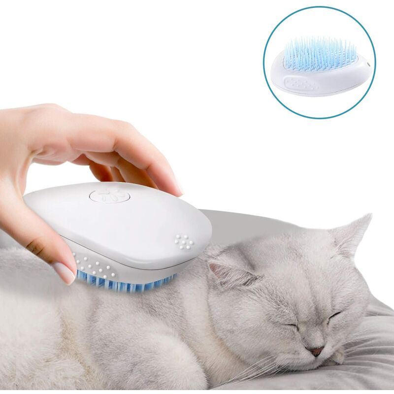 

Cepillo para perros y gatos Cepillo para mascotas Cepillo para mascotas Peine para mascotas, Cepillo lavable para baño de masaje para cabello largo y