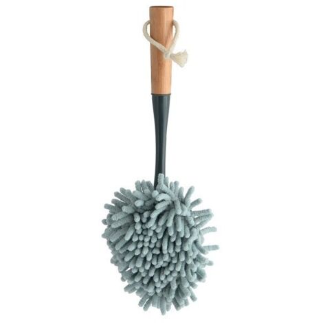 Cepillo para polvo Duster Bambú y microfibra Negro y beige MSV
