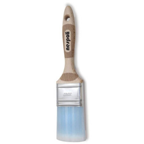 Cepillo plano Mango de madera Virola de cerdas finas
