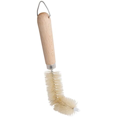 Cepillo rebosadero Redecker recto con mango de madera