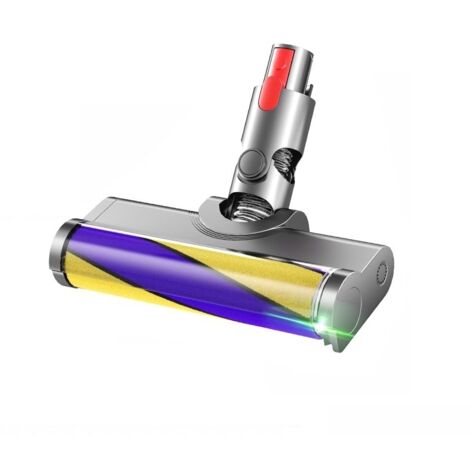 Cepillo suave para aspiradora Dyson Gen5, con indicador de polvo verde, para suelos duros.
