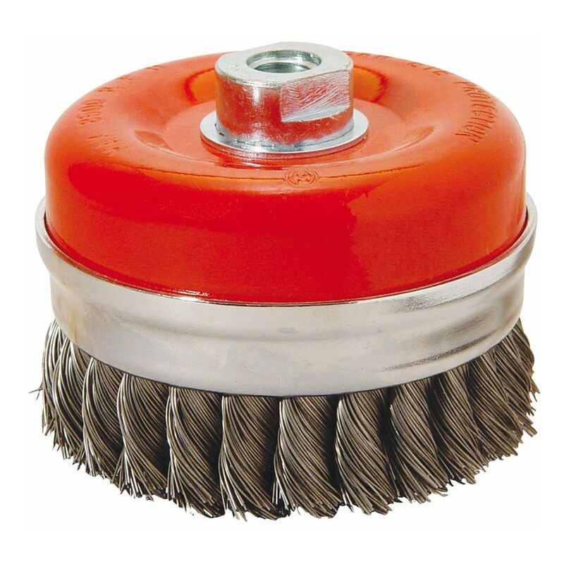

Cepillo Taza Alambre Trenzado 80Mm