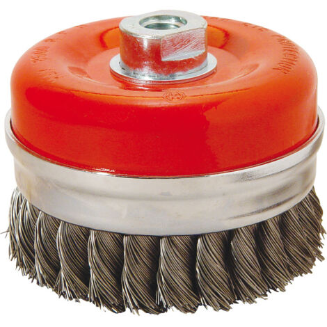 Cepillo taza ø púas 0,50 mm Ratio - ø 100 mm.