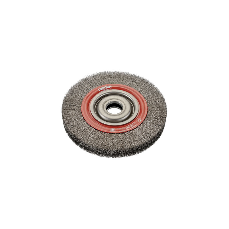 

Osborn - 9902544461 - Cepillo circular acero de alambre ondulado Ø 0.30 mm (150x20x25 )