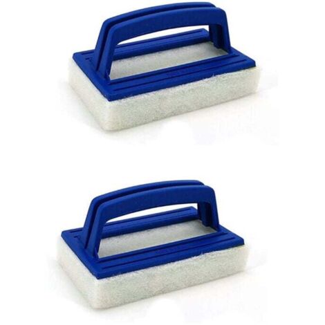 Cepillos de esponja para piscina, 2 piezas, para limpieza de piscinas y accesorios, para limpiar paredes de piscinas, spas y bañeras.
