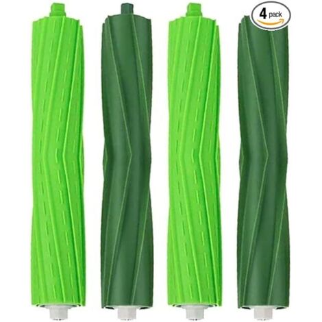 Cepillos de rodillo de goma de repuesto para iRobot Roomba series e, i, j (i3/i7/E5/j7, etc.).