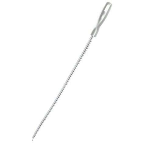 Cepillos para limpiar desagües (paquete de 2), cepillos flexibles para fregadero de 45 cm, desatascadores de desagües y tuberías, herramienta para dragar desagües de baño y cocina (paquete de 2)