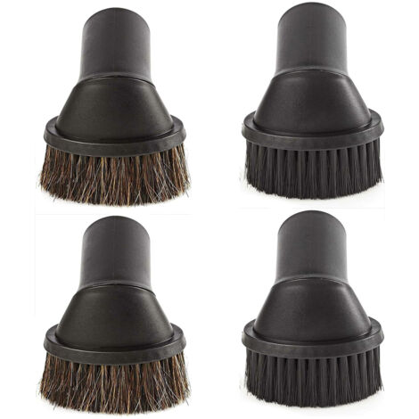 Cepillos para polvo, boquilla para aspiradora, cepillo para aspiradora, cepillo para muebles, accesorios para aspiradora, aspiradora universal, 32 mm de diámetro, 4 piezas