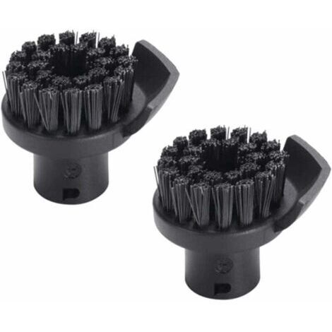 cepillos redondos para limpiador a vapor, para raspador de suciedad SC1 / SC2 / SC3 / SC4. Accesorios: cepillo redondo pequeño para raspador ajustable para limpiador a vapor Karcher. Repuestos.
