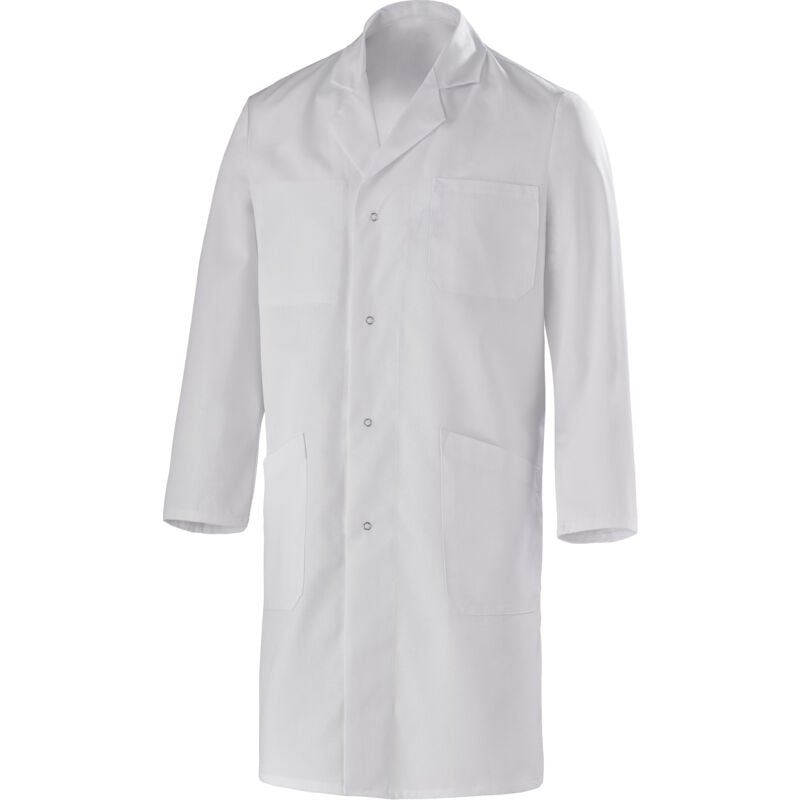 Blouse a grippers essentiels blanc s