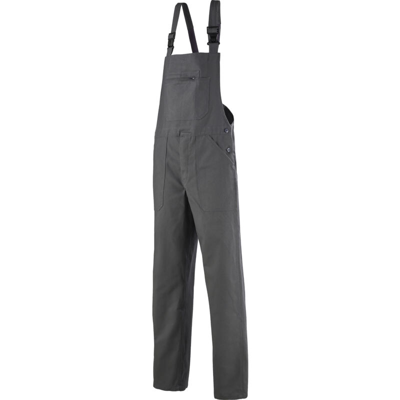 Cotte A Bretelles Essentiels P/c Gris Acier Xs