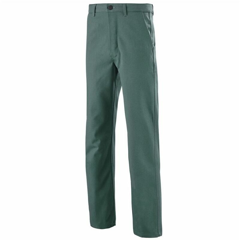Cepovett - Pantalon de travail 100% Coton ESSENTIELS 52 - Vert - Vert