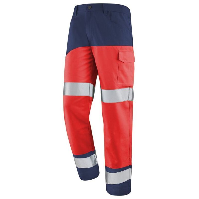 Pantalon fluo safe xp rouge fluo / marine haute visibilite Cepovett 22-9B86-9570-2002 44/46 (m)